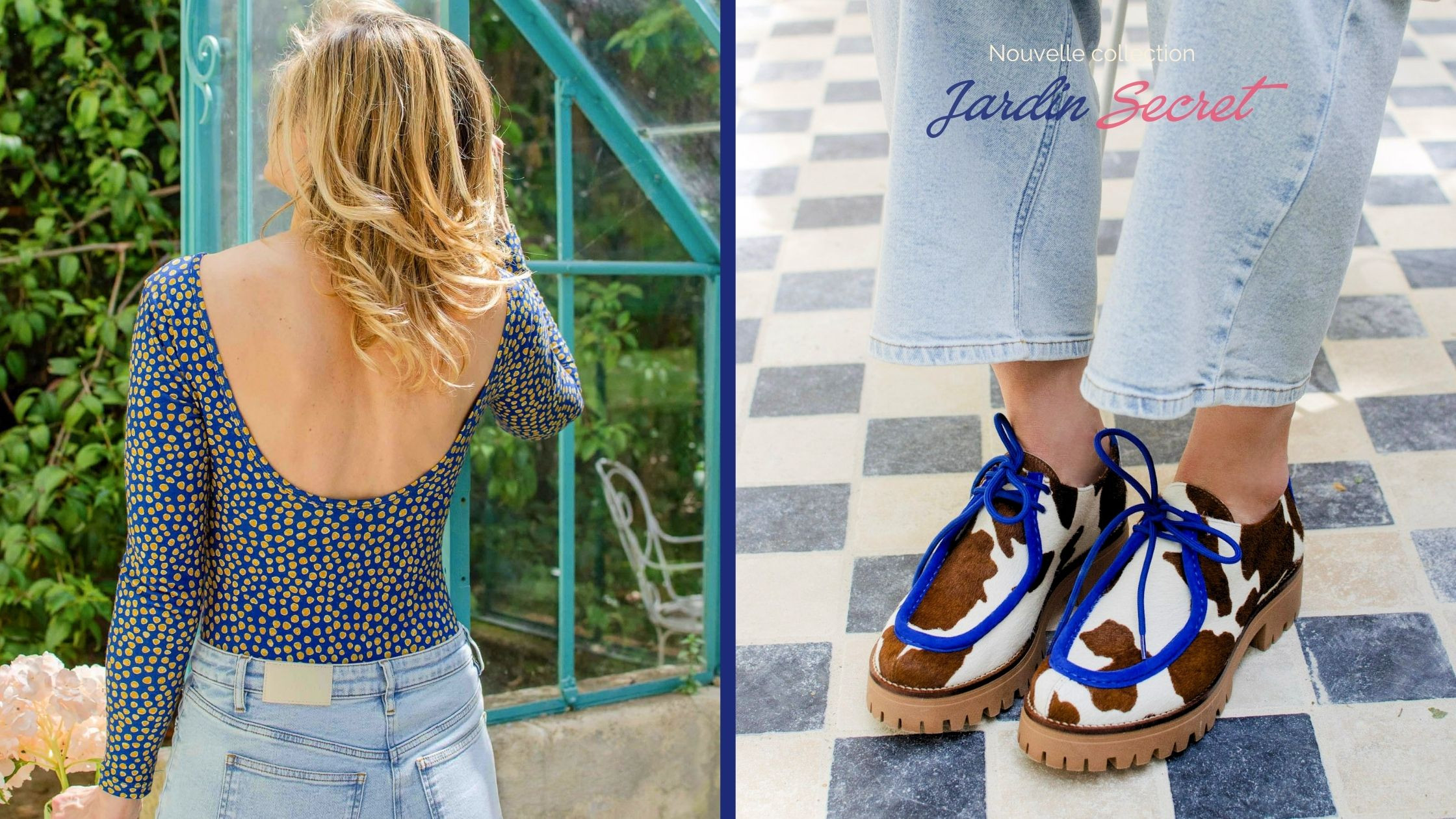 Pour cette nouvelle collection, Éponyme vous ouvre les portes de son Jardin Secret. Entre motifs biches poétiques, cuirs effet vache audacieux et éclats de paillettes dorées, notre Jardin Secret bouscule les codes de la rentrée.